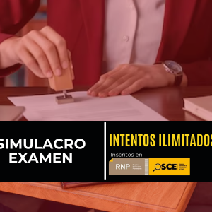 SIMULACRO DE EXAMEN PARA EL ACCESO A LA FUNCIÓN NOTARIAL